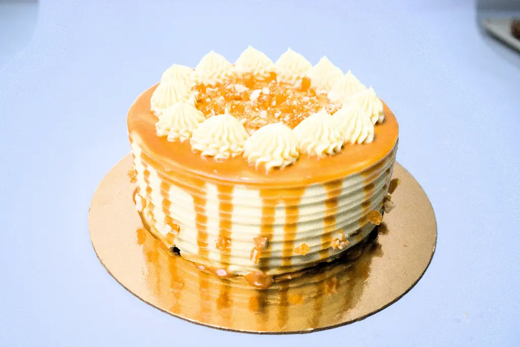 Butterscotch Cake (Whole Wheat)