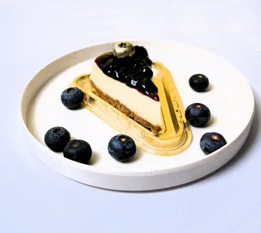 Eggless Blueberry Cheese Cake