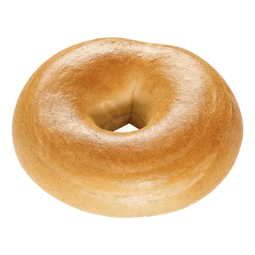 Plain Bagel - Organic Whole Wheat